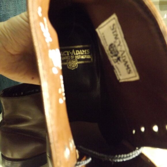 Stacy Adams Vintage Madison Boots Men’s Size 7.5 D Brown Leather - Picture 9 of 10
